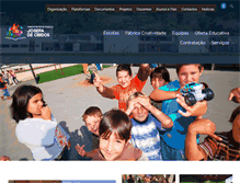 Tablet Screenshot of escolasdobidos.com